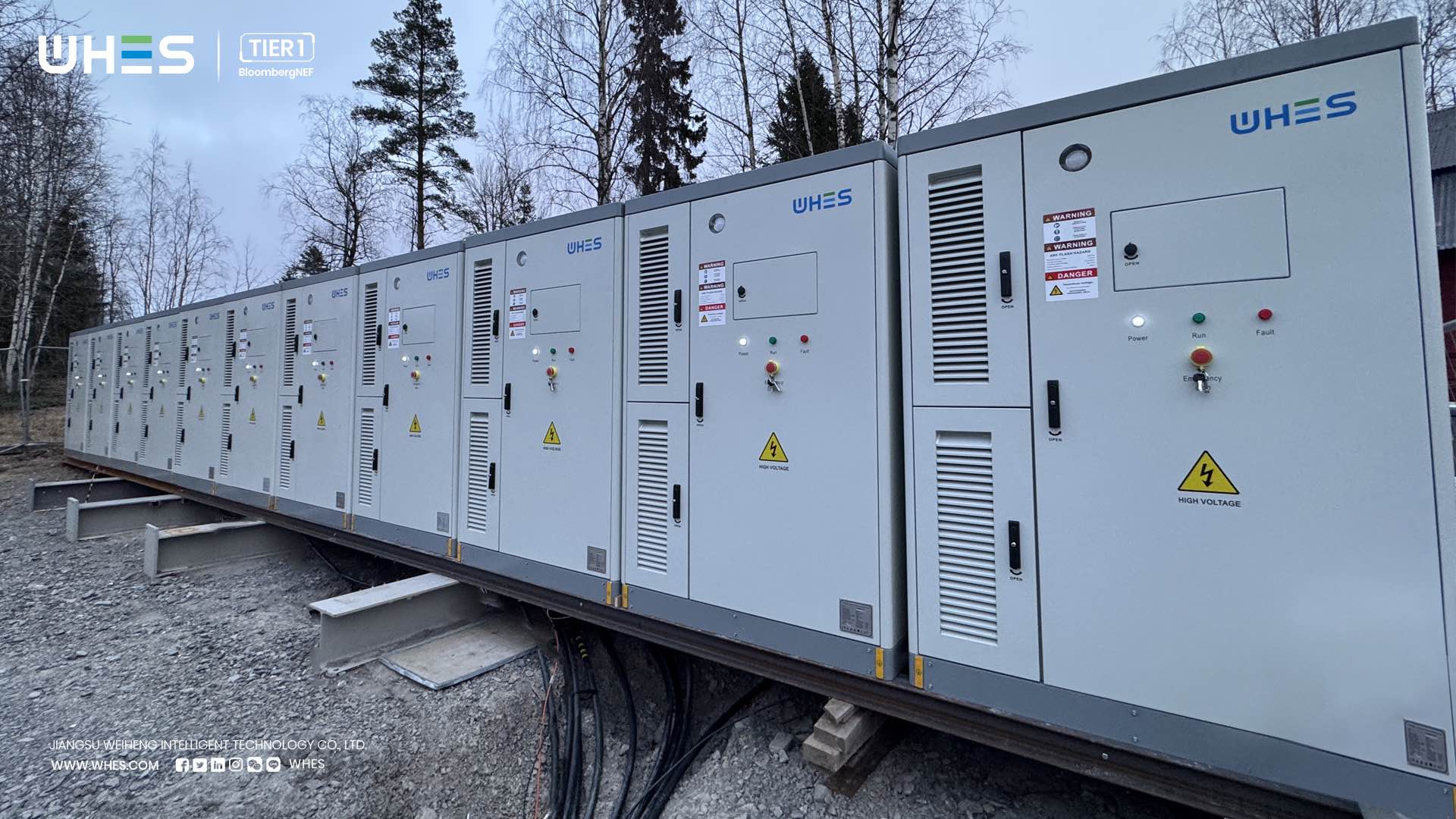WHES Completes Rapid 26-Day Deployment of 1.1MW Energy Storage System in Sweden, Enters Spot Market Ahead of Winter Peak